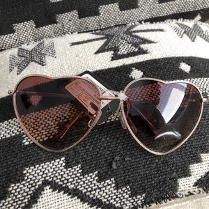 Zumiez Heart Shape Sunglasses